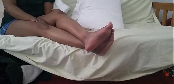  Sexy Ebony Soles JOI